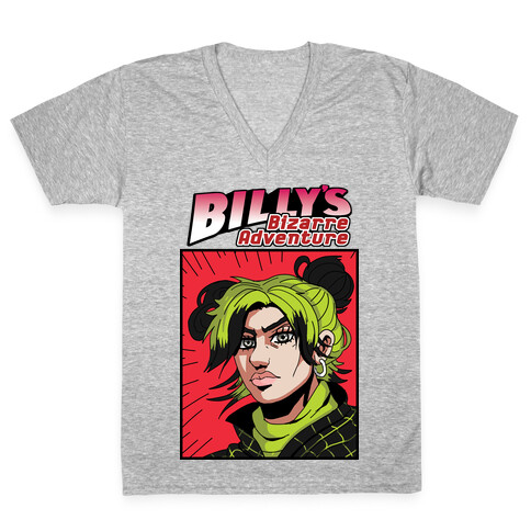 Billy's Bizarre Adventure V-Neck Tee Shirt