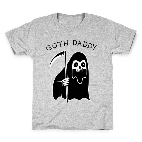 Goth Daddy Grim Reaper Kids T-Shirt