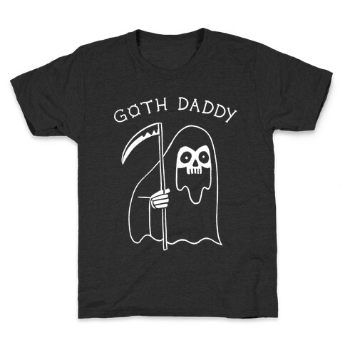 Goth Daddy Grim Reaper Kids T-Shirt