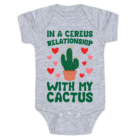 In A Cereus Relationship With My Cactus Baby One-Piece