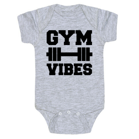 Gym Vibes  Baby One-Piece