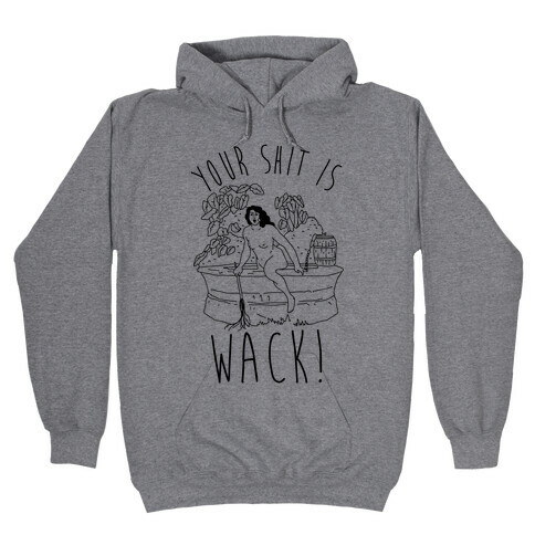 Your Shit Is Wack Truth Coming Out of Her Well Hooded Sweatshirt