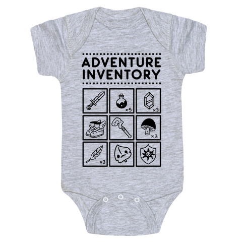 Adventure Inventory Baby One-Piece