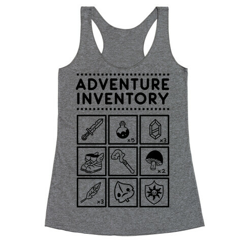 Adventure Inventory Racerback Tank Top