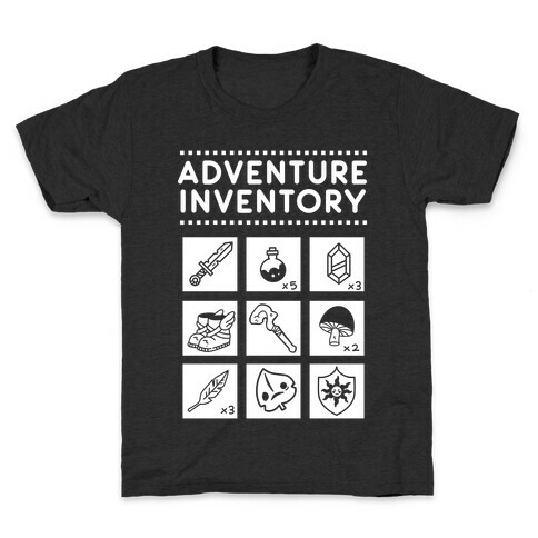 Adventure Inventory Kids T-Shirt