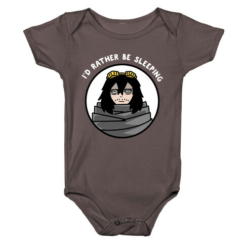 I'd Rather Be Sleeping - Eraserhead (Shota Aizawa) Baby One-Piece