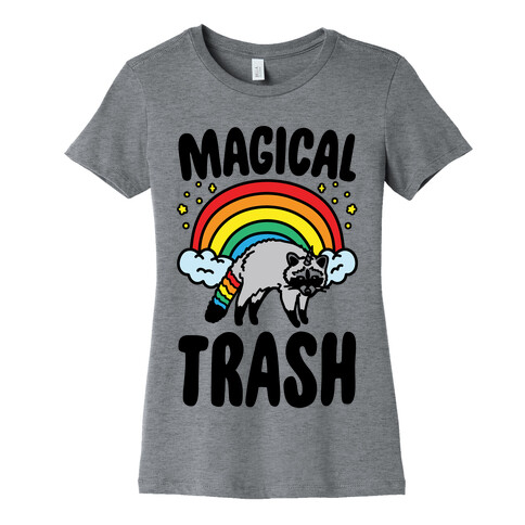 Magical Trash Raccoon Womens T-Shirt