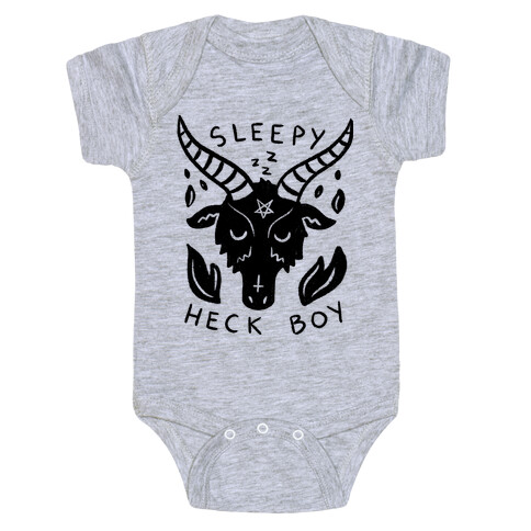 Sleepy Heck Boy Satan Baby One-Piece