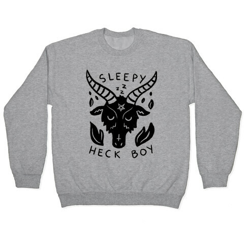 Sleepy Heck Boy Satan Pullover