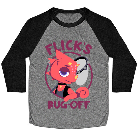 Flick's Bug Off Baseball Tee