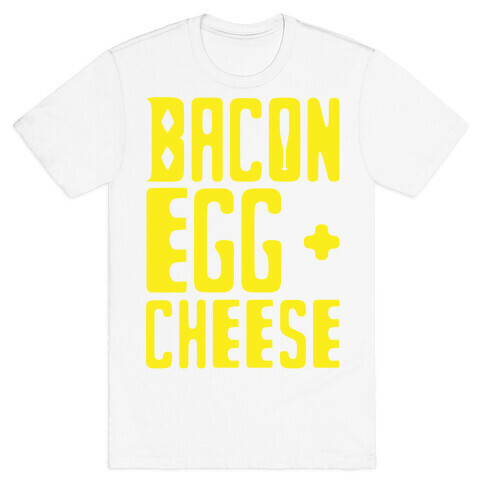 Bacon Egg + Cheese BOP Parody T-Shirt