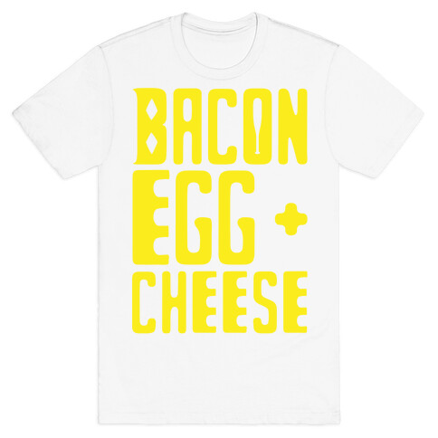 Bacon Egg + Cheese BOP Parody T-Shirt