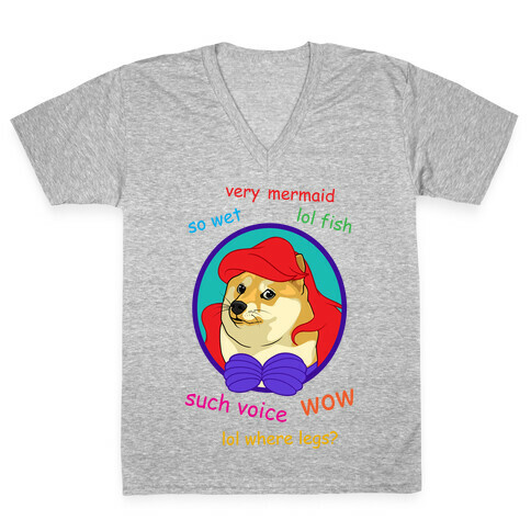 The Little Dogemaid V-Neck Tee Shirt