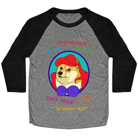 The Little Dogemaid Baseball Tee