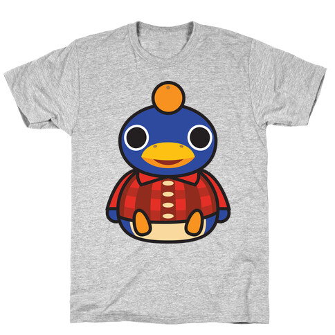 Roald Sitting With An Orange On His Head (Animal Crossing) T-Shirt