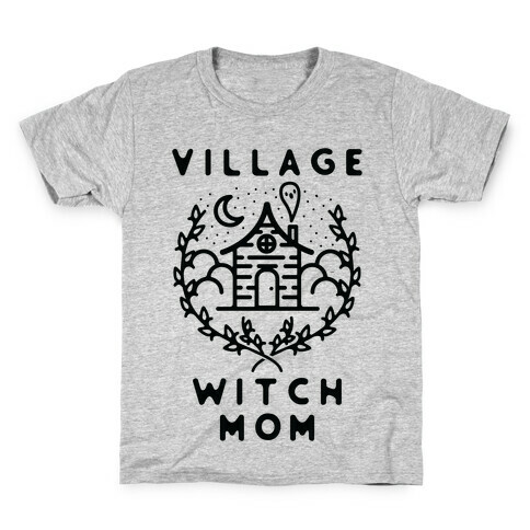 Village Witch Mom Kids T-Shirt