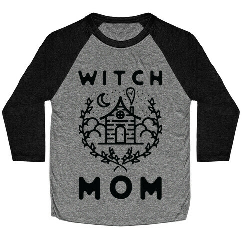 Witch Mom Baseball Tee