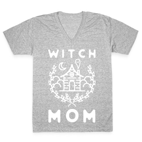 Witch Mom V-Neck Tee Shirt