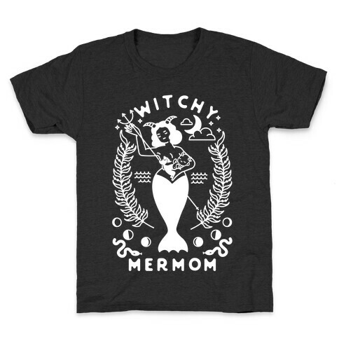 Witchy Mermom Kids T-Shirt