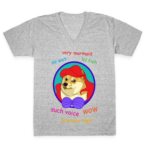 The Little Dogemaid V-Neck Tee Shirt