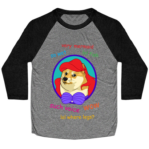 The Little Dogemaid Baseball Tee