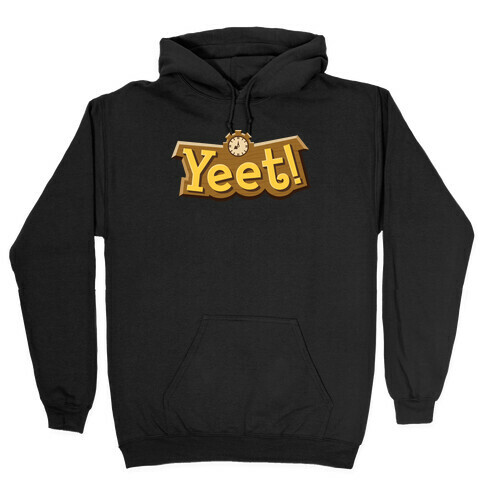 Yeet! Animal Crossing Parody Hooded Sweatshirt