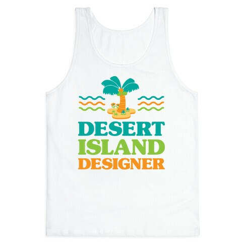 Desert Island Designer (Animal Crossing) Tank Top