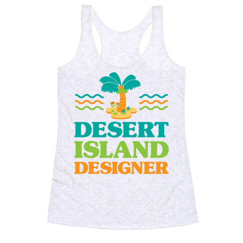 Desert Island Designer (Animal Crossing) Racerback Tank Top