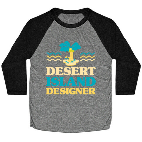 Desert Island Designer (Animal Crossing) Baseball Tee