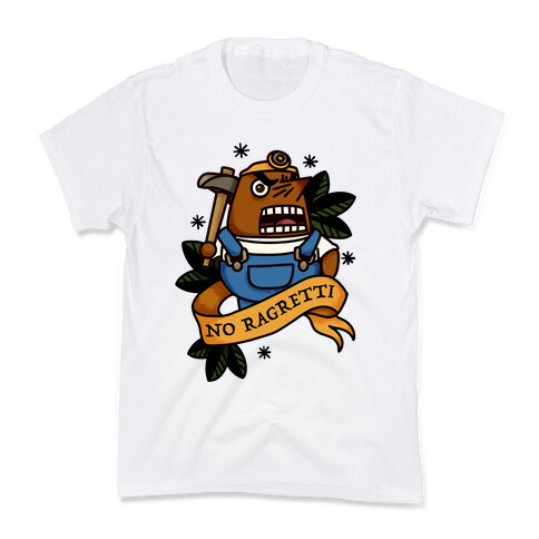 No Ragretti Mr. Resetti Kids T-Shirt