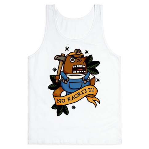 No Ragretti Mr. Resetti Tank Top