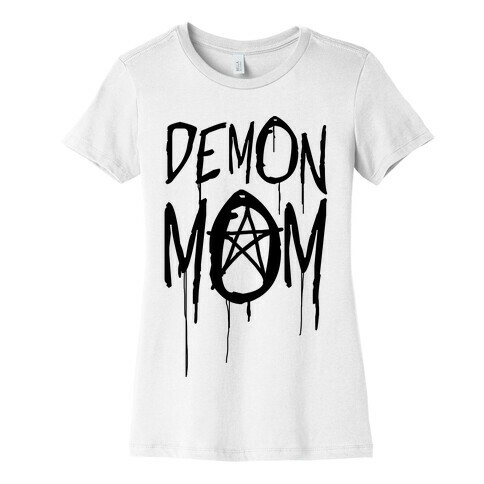 Demon Mom Womens T-Shirt