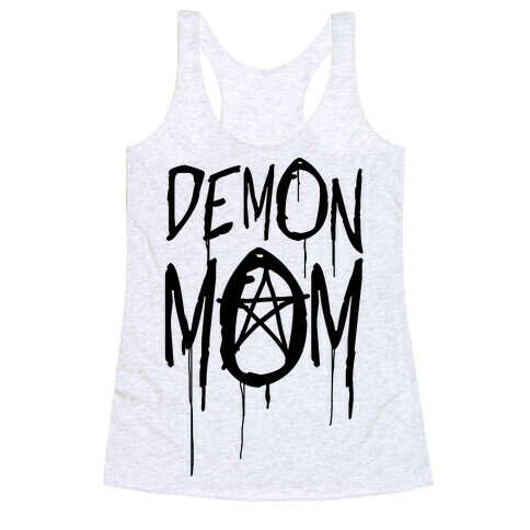 Demon Mom Racerback Tank Top