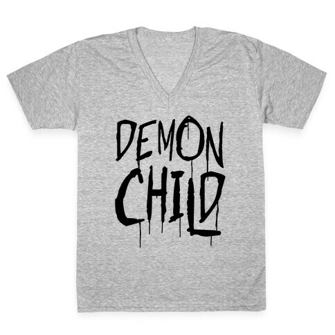 Demon child V-Neck Tee Shirt