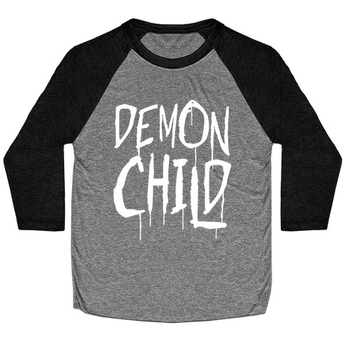 Demon child Baseball Tee