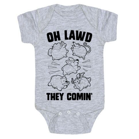 Oh Lawd, Here They Come! Baby One-Piece