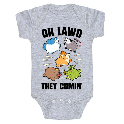 Oh Lawd, Here They Come! Baby One-Piece