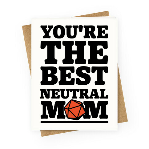 Neutral Mom Greeting Card