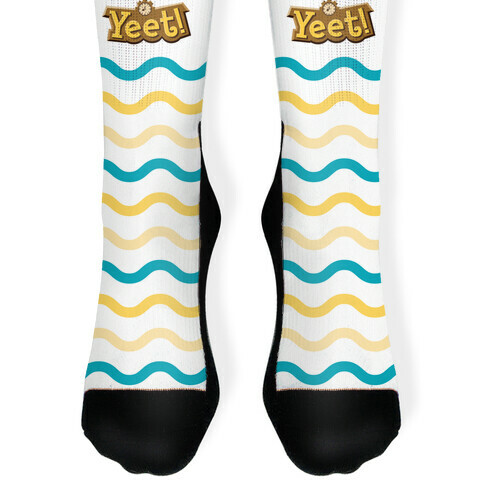 Yeet! Animal Crossing Parody Sock