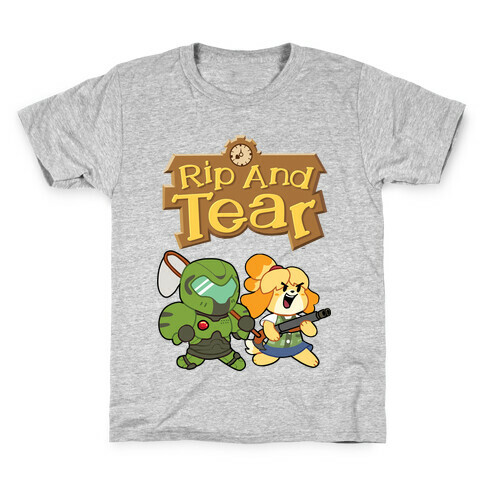 Rip And Tear Kids T-Shirt