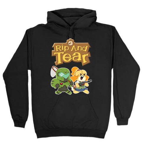 Rip And Tear Hooded Sweatshirt