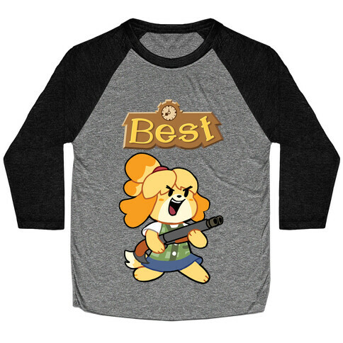 Best Friends Doomguy and Isabelle Baseball Tee