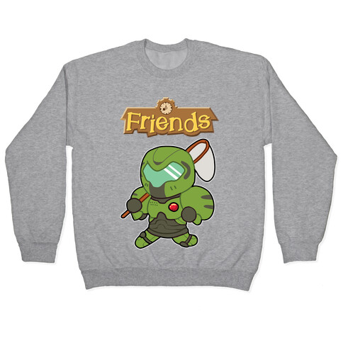 Best Friends Doomguy and Isabelle Pullover