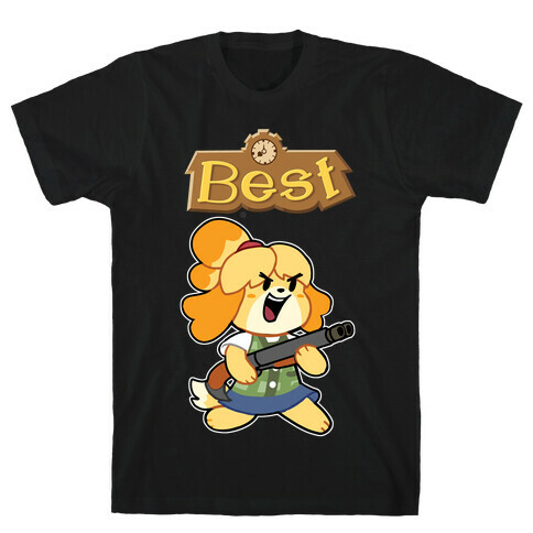 Best Friends Doomguy and Isabelle T-Shirt