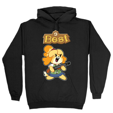 Best Friends Doomguy and Isabelle Hooded Sweatshirt