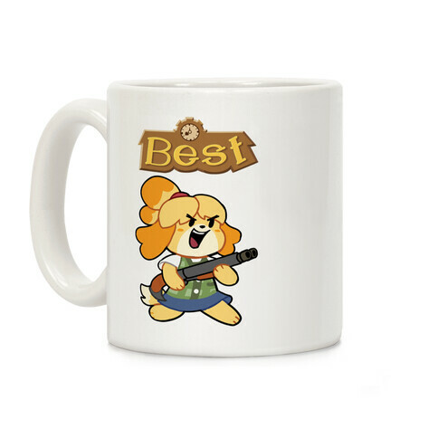 Best Friends (Both Doomguy and Isabelle) Coffee Mug