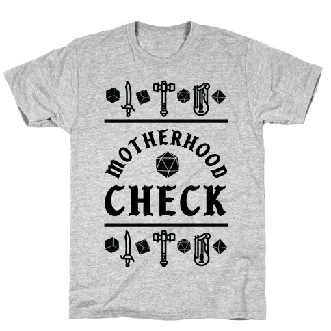 Motherhood Check T-Shirt