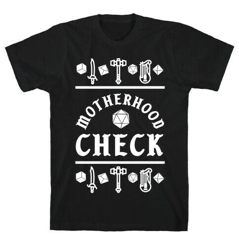 Motherhood Check T-Shirt