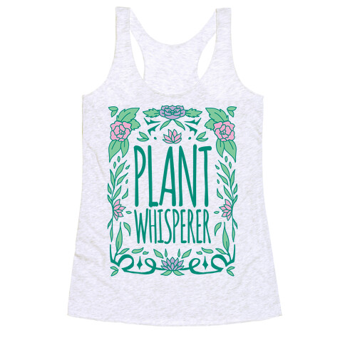 Plant Whisperer Racerback Tank Top