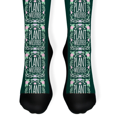 Plant Whisperer Sock
